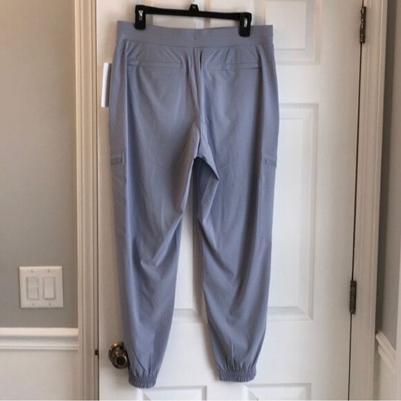 NWT Athleta Go Far Travel Pant in Blue Star Size 10 - Picture 7 of 9